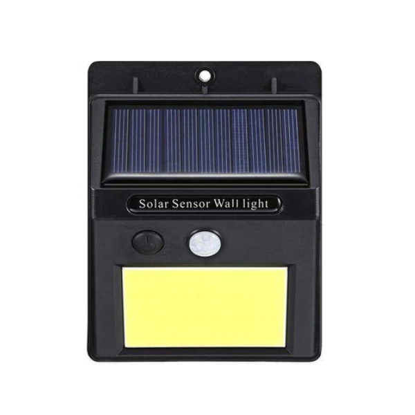 Lampa solara 48 led, cu senzor de miscare si acumulator