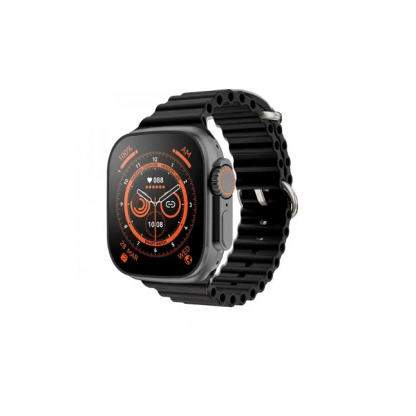 Smartwatch ULTRA Y10, apel Bluetooth, incarcator wireless + 4 bratari cadou